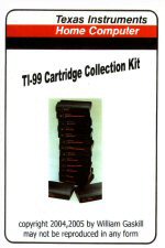 Cartridge Kit Book