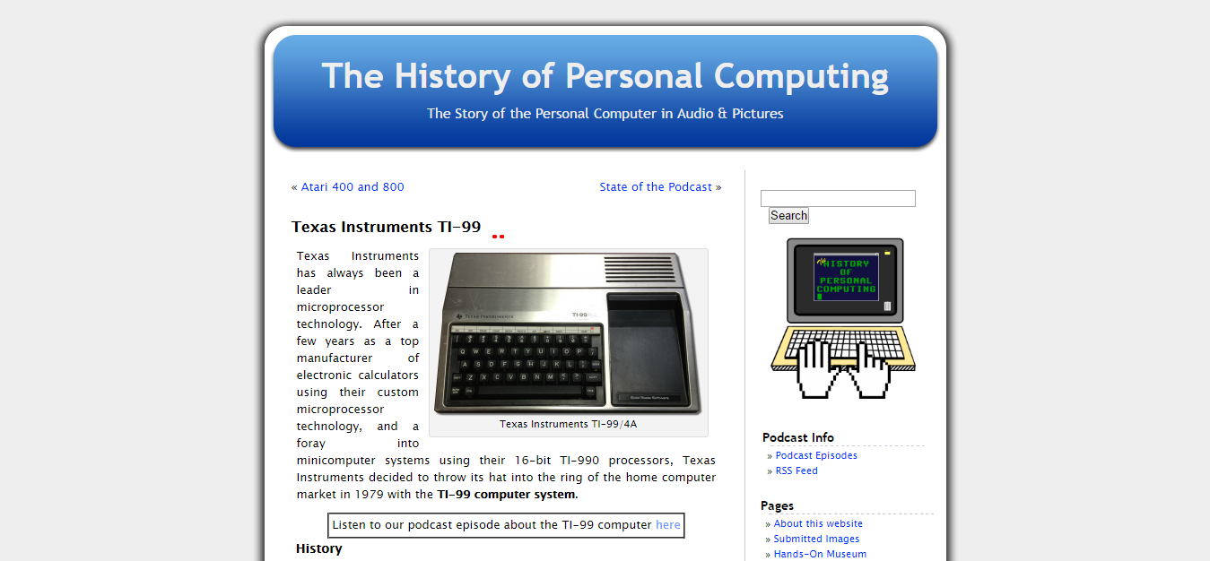 Details : The History of Personal Computing