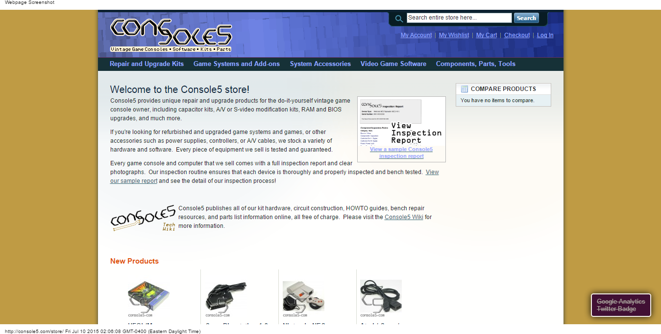 Details : Console5