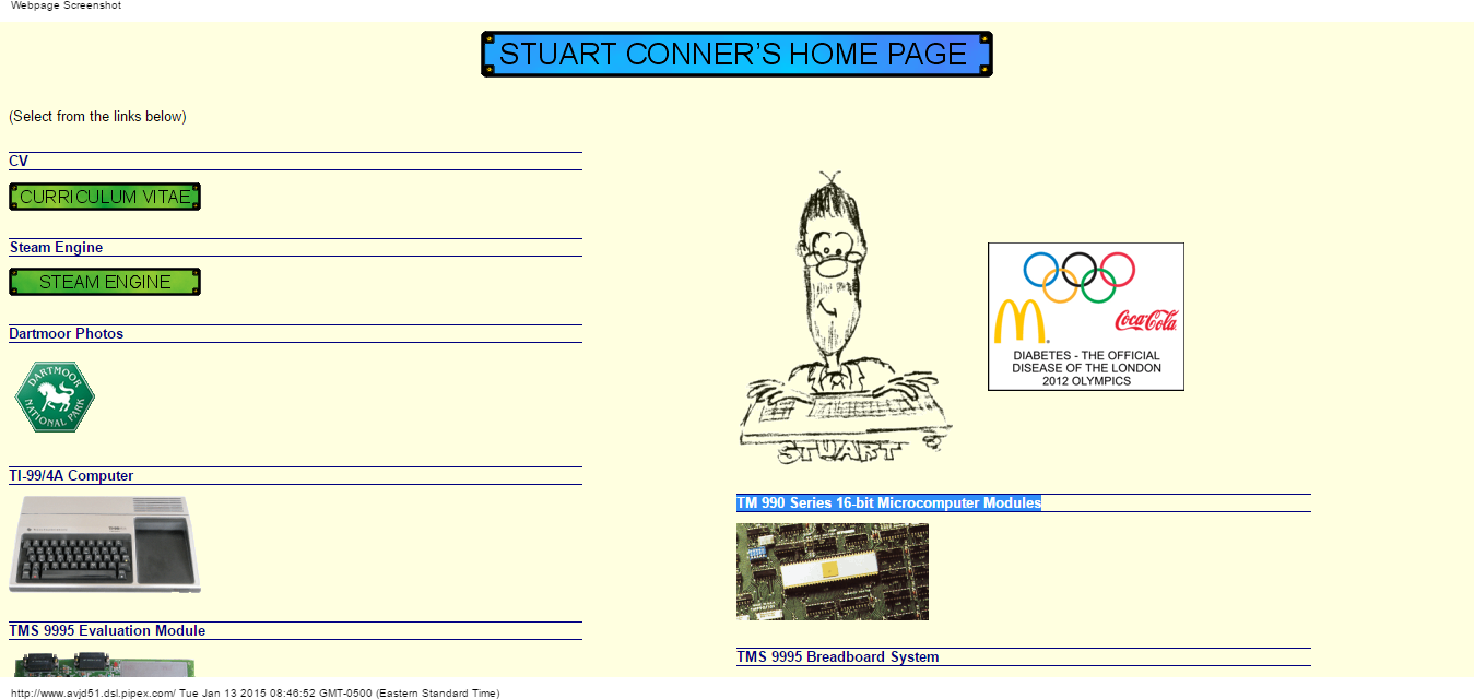Details : Stuart Conner's Home Page